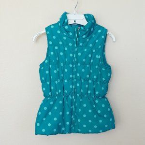 Girls Circo Turquoise Vest- Size L (10/12)